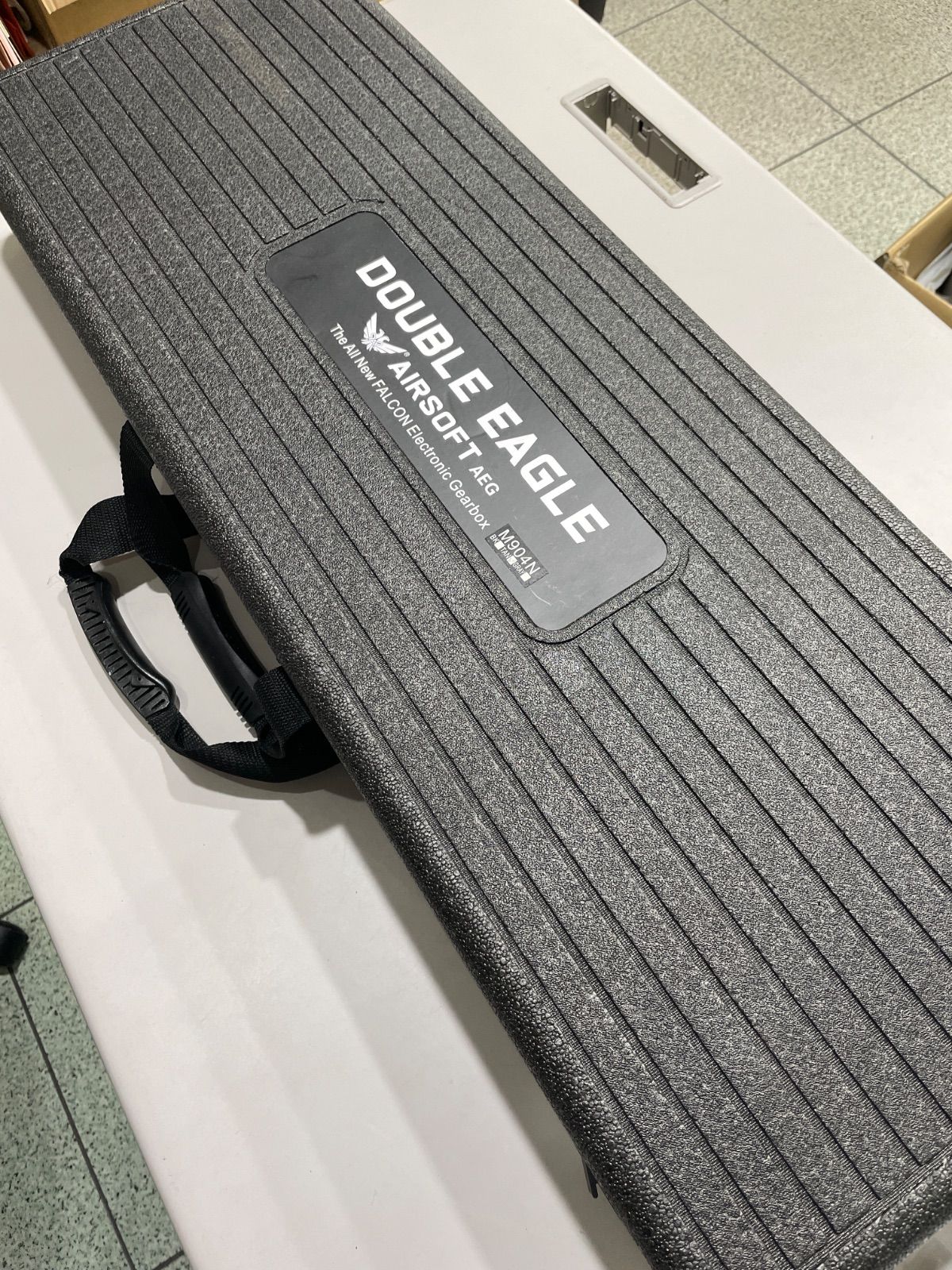 ダブルイーグル　エアーソフト　AEGのケース　電動ガン　トイガン　美品　HONEY BADGER PORTSMOUTH　NH AA0099 PROBLEMS サバイバルゲーム　サバゲー　まとめ売り　まとめセット　ケース付き！マニタリー　レア！入手困難！