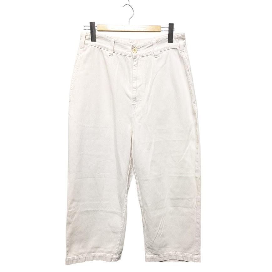 PORTER CLASSIC ポータークラシック Summer White Pants サマーホワイトパンツ ホワイト系 コットン サイズM 66813