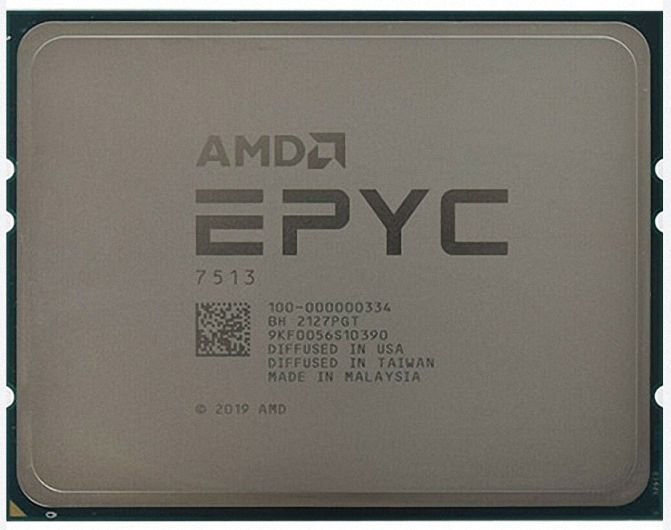 AMD EPYC 7513 32C 64T 2.6GHz to 3.65GHz Socket SP3 Milan 7NM 128MB 200W Mar 2021