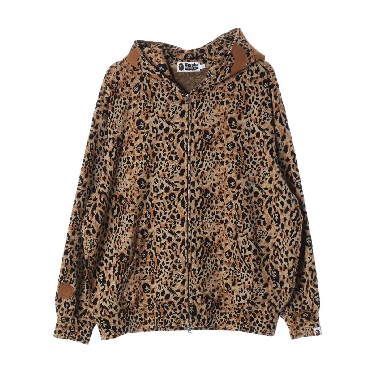 BATHING A APE アベイシングエイプ ワイルド ヒョウ柄 Lサイズ