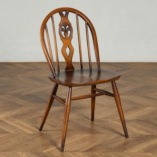椅子・ソファ イギリス エルム アーコール ERCOL シスルバックチェア Ercol シスルバック チェア 英国 ダイニングチェア ウィンザー 椅子 ビンテージ アンティーク スタイル #98602