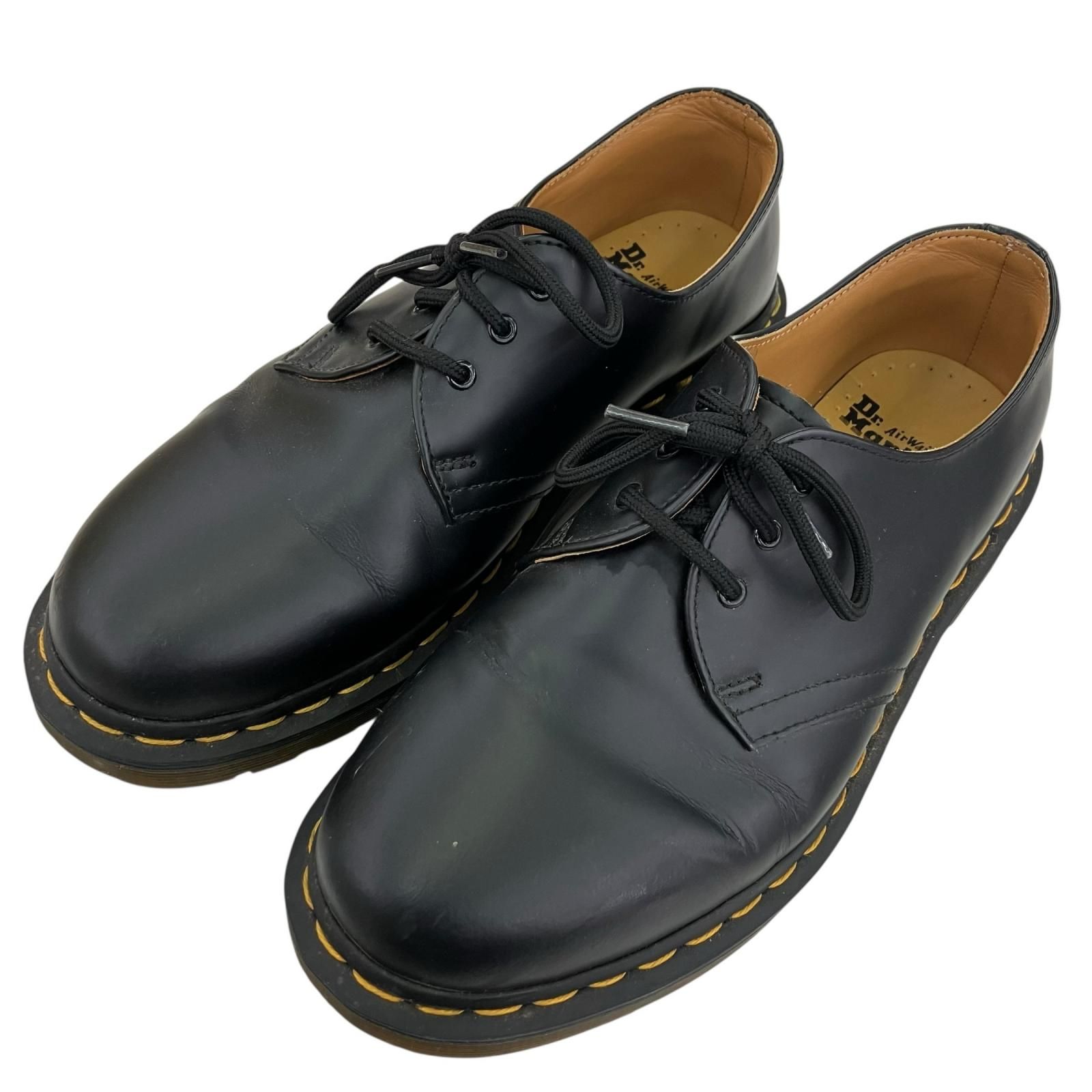 186005 現状品 Dr.Martens ドクターマーチン 3ホール 1461 シューズ 25cm ブラック