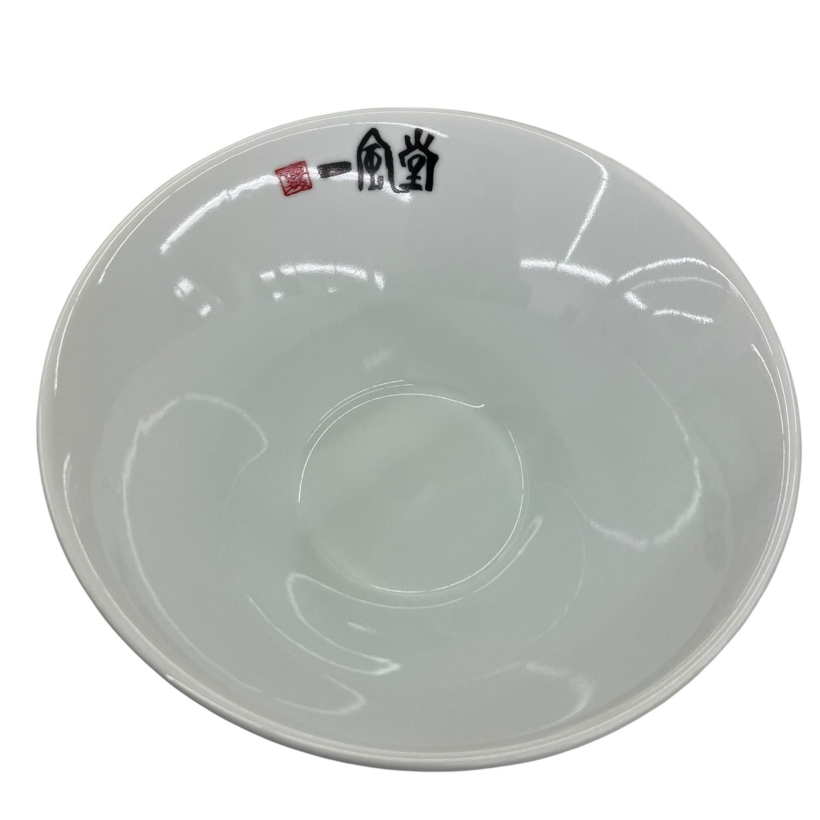 186001 現状品 一風堂 有田焼 どんぶり 白丸 ポケモンセンターフクオカ ホワイト