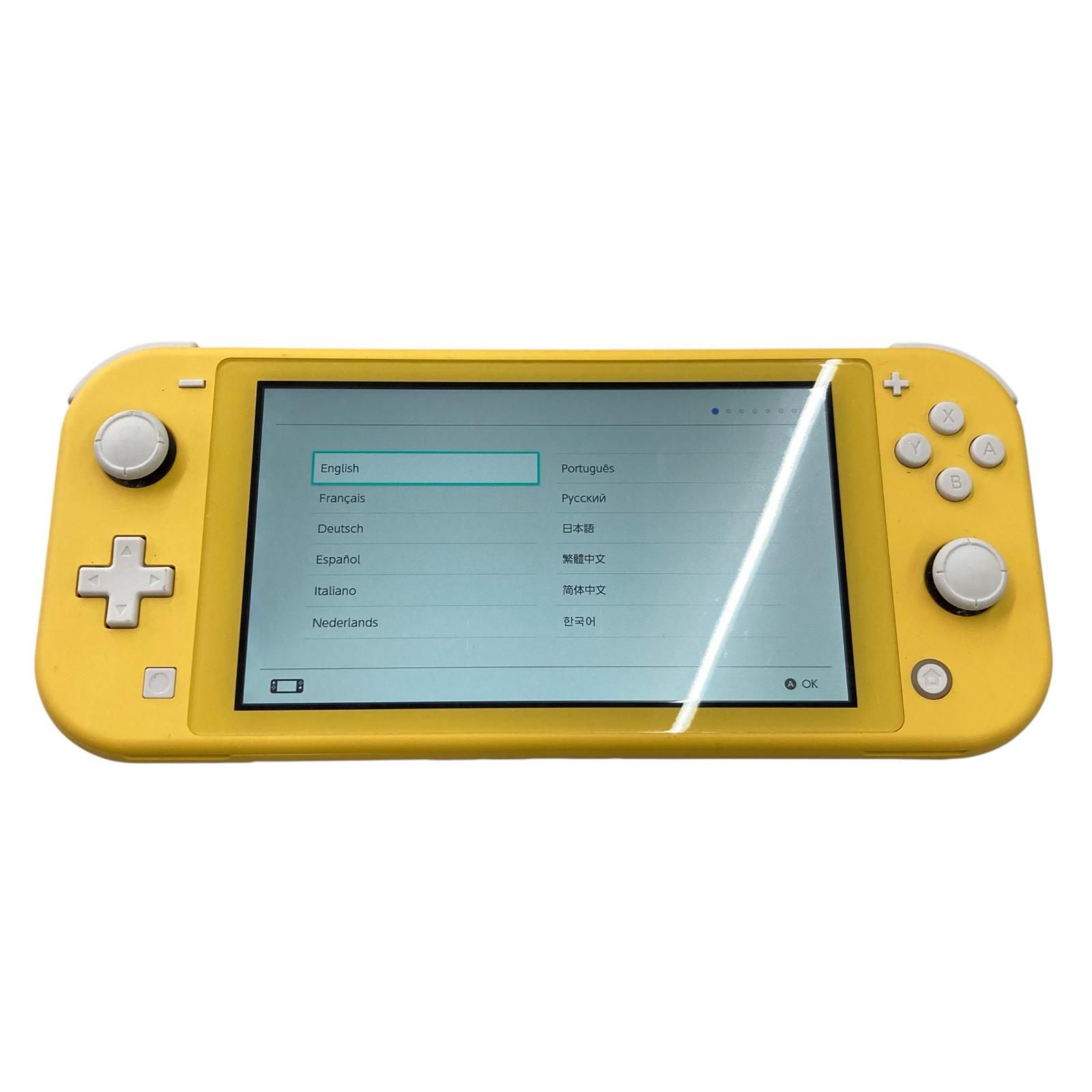 186000 動作確認済み Nintendo Switch Lite イエロー 【公式通販】
