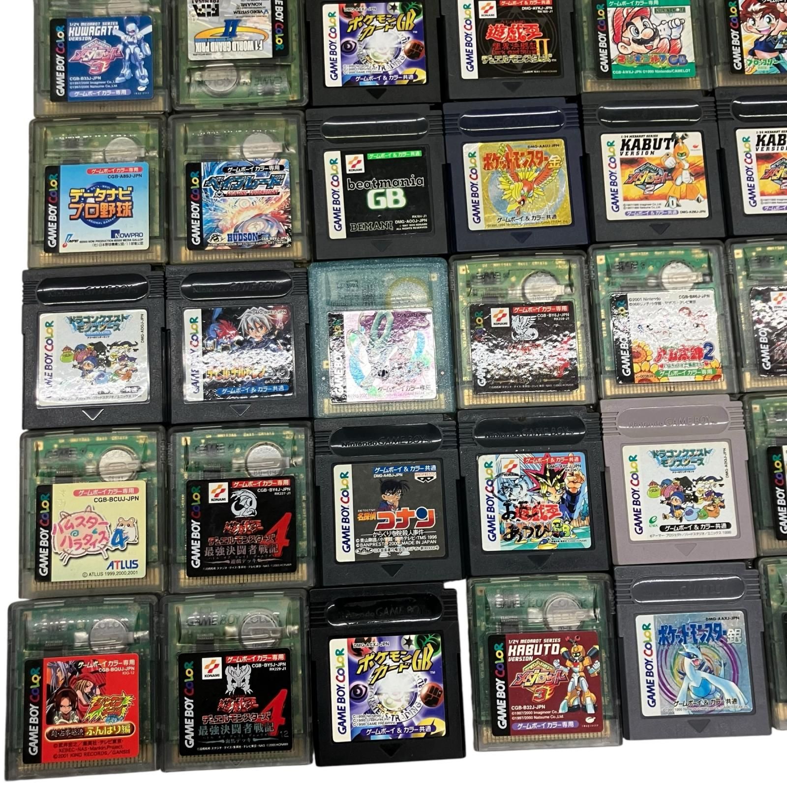 199990 動作未確認 ゲームボーイカラー ソフト 47点まとめ売り-直営 店