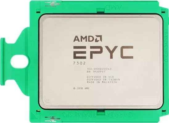 AMD EPYC 7302 16C 32T 3GHz to 3.3GHz Socket SP3 Rome 7NM 32MB 155W Aug 2019