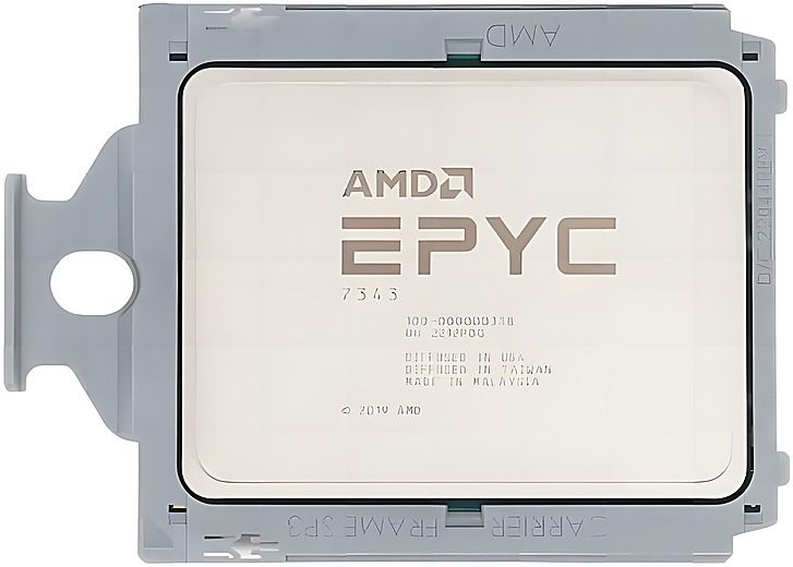 AMD EPYC 7343 16C 32T 3.2GHz to 3.9GHz Socket SP3 Milan 7NM 128MB 190W Mar 2021