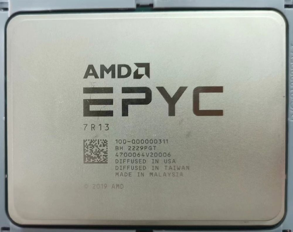 AMD EPYC 7R13 48C 96T 2.65GHz Socket SP3 225W DDR4-3200