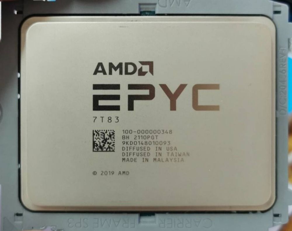 AMD EPYC 7T83 64C 2.45GHz 3.5GHz Socket SP3 128MB 280W DDR4-3200