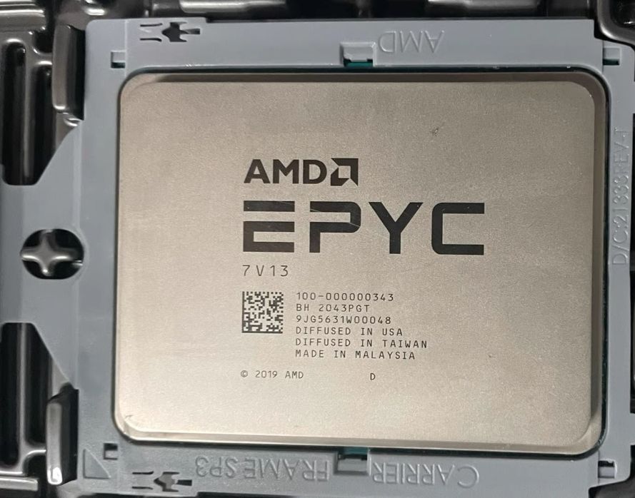 AMD EPYC 7V13 64C 128T 2.5GHz Socket SP3 256MB 1P2P DDR4-3200 225W