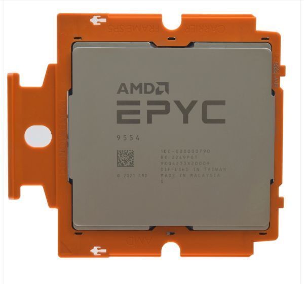 AMD EPYC 9554 64C 128T 3.1GHz to 3.75GHz Socket SP5 Genoa 5NM 256MB 360W Nov 2022
