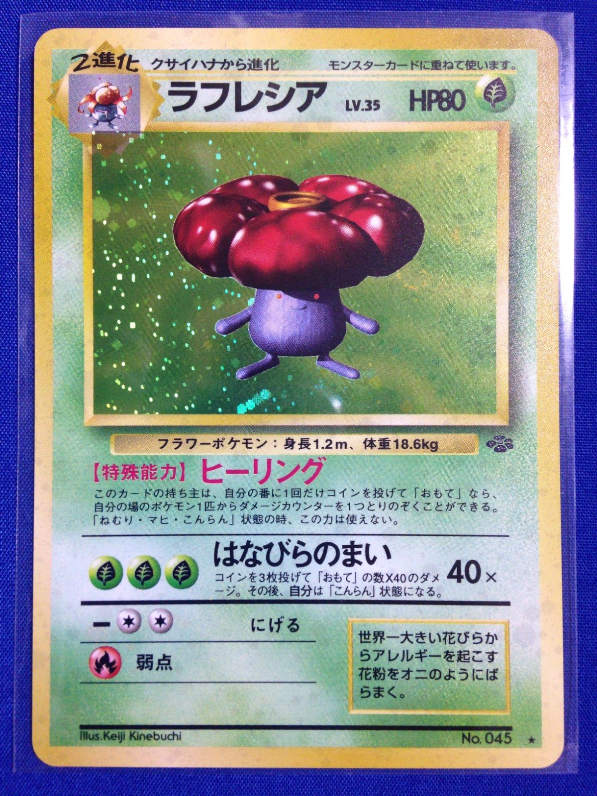 ラフレシア 旧裏 ポケカ ポケモンカード 第2弾 拡張パック ポケモンジャングル