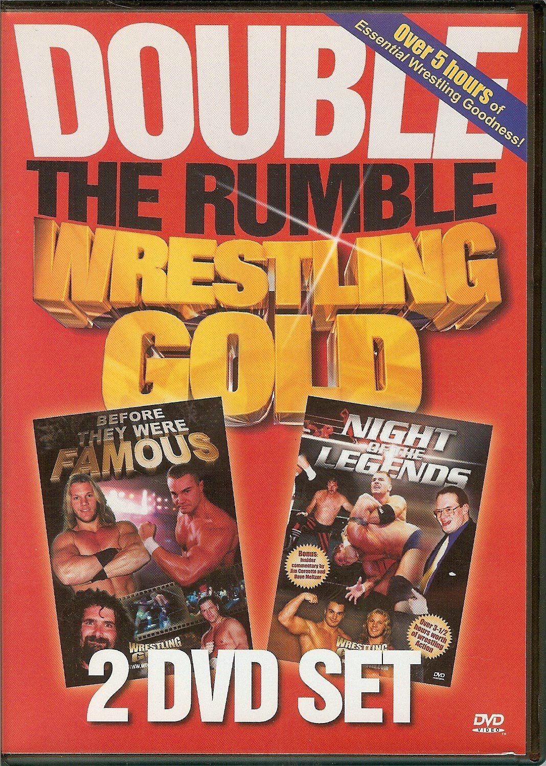 Double the Rumble Wrestling Gold: Before They Were [DVD]