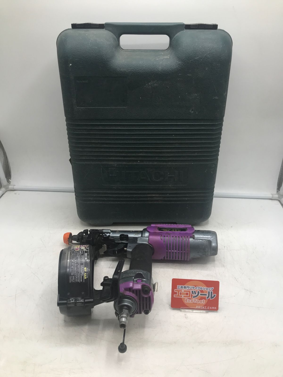 【中古品】Hitachi/日立工機 WF4AR ☆ 常圧41mmネジ打ち機 [IT_8KBC0][岡岩][M05]