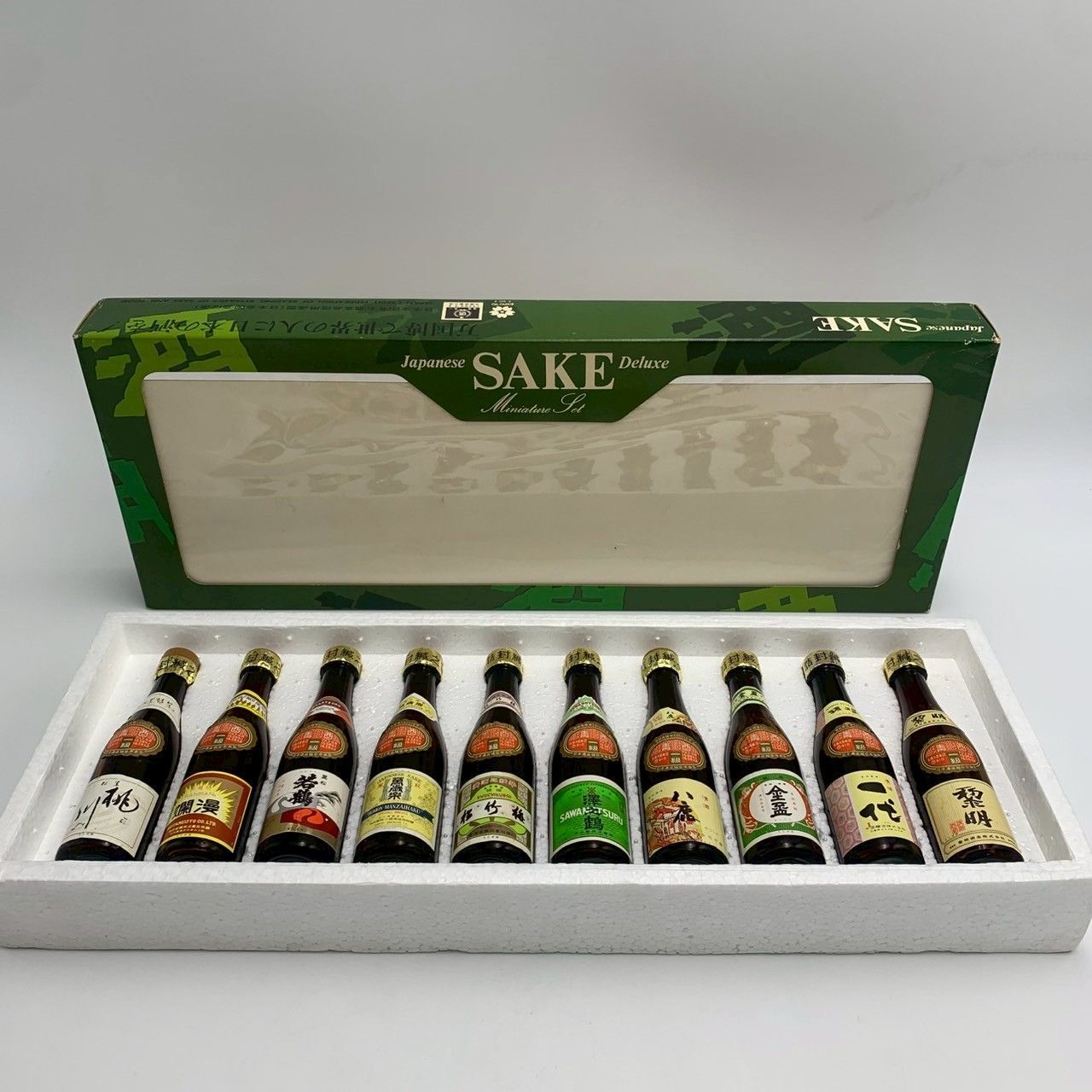EXPO'70 大阪万博記念 Japanese SAKE Deluxe Miniature Set SB-6 ミニチュアボトル 10本セット②