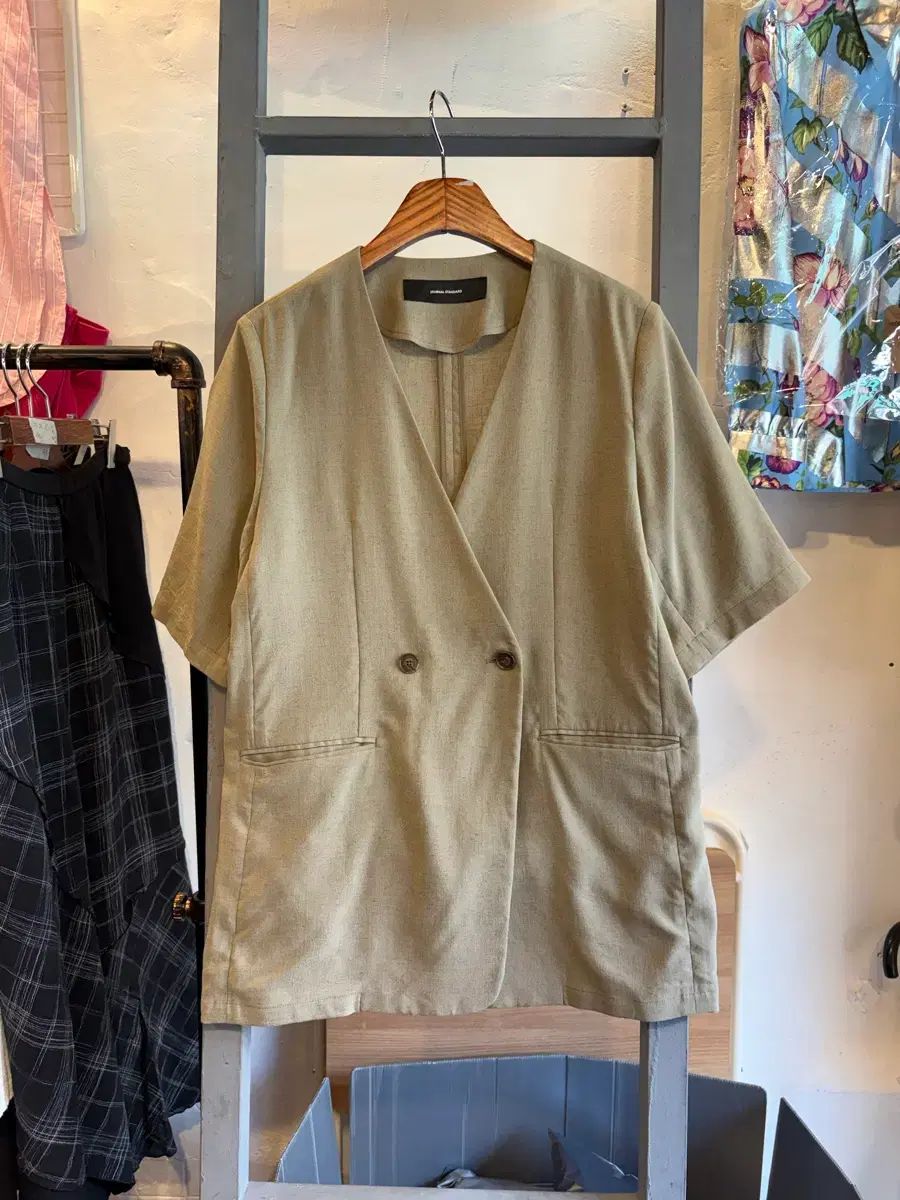 ジャーナルスタンダード ノーカラージャケット