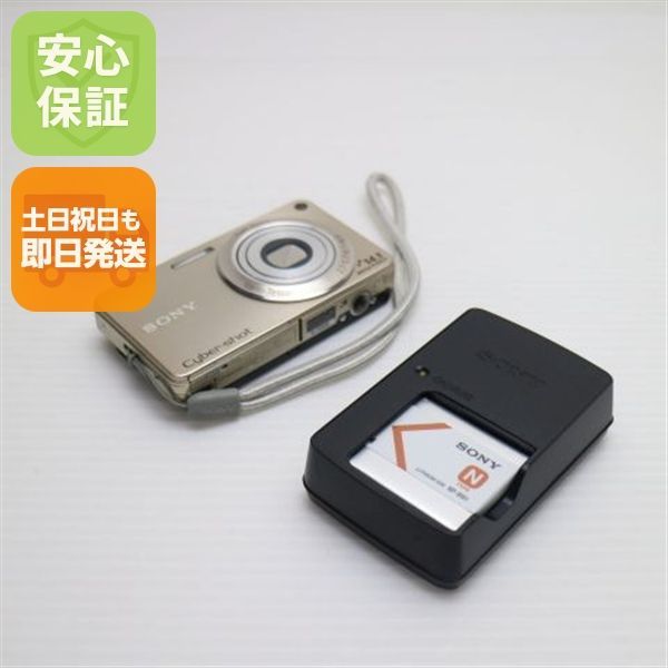 超美品 Cyber-shot DSC-W350 ゴールド 即日発送 SONY デジカメ デジタルカメラ 本体 土日祝発送OK 03000