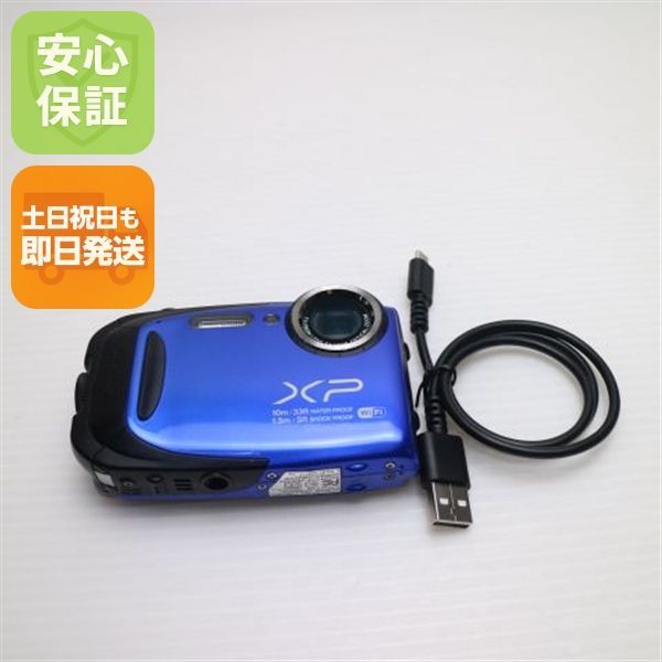 超美品 FinePix XP70 ブルー 即日発送 デジカメ FUJIFILM 本体 土日祝発送OK 03000