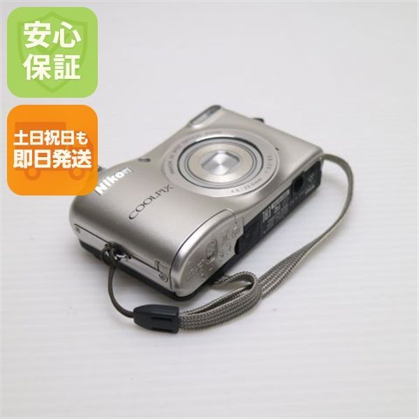 美品 COOLPIX L32 シルバー 即日発送 コンデジ Nikon 本体 土日祝発送OK 03000