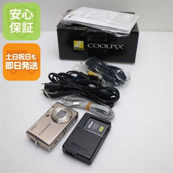 超美品 COOLPIX S600 ピンクゴールド 即日発送 Nikon デジカメ デジタルカメラ 本体 土日祝発送OK 03000