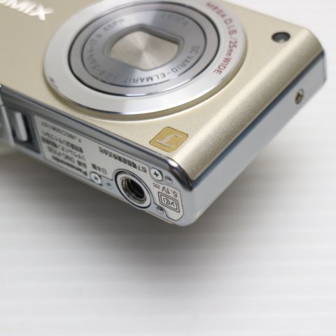 【美品・動作品】LUMIX DMC-FX35 Panasonic グロスゴールド 超美品 DMC-FX35 グロスゴールド 即日発送 Panasonic LUMIX デジカメ