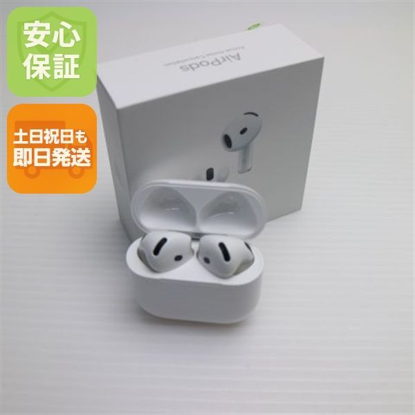 新品未使用 AirPods 4(アクティブノイズキャンセリング搭載) イヤホン APPLE 即日発送 土日祝発送OK 03000
