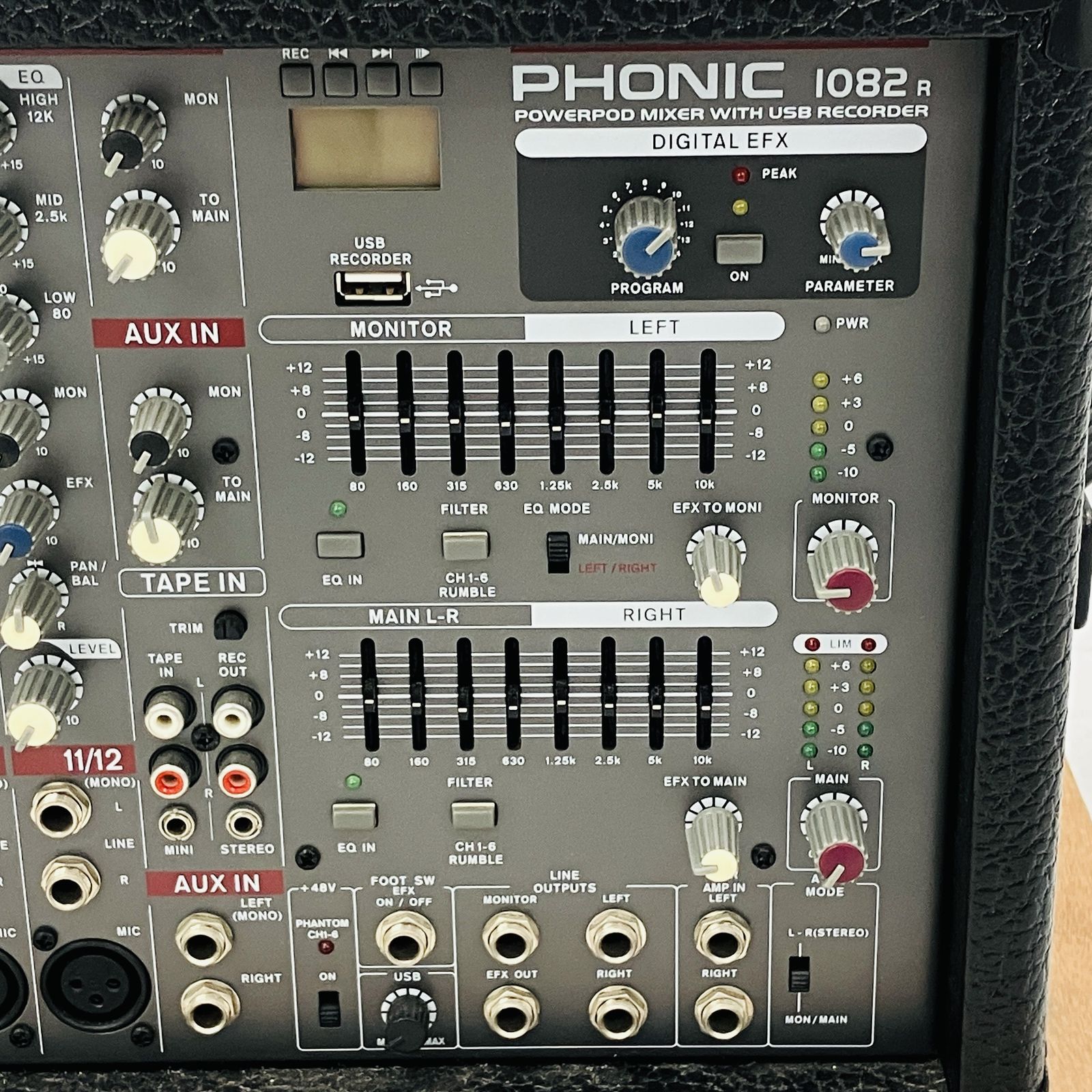 PHONIC フォニック POWER 1082R パワードミキサー 音響機材 ジャンク