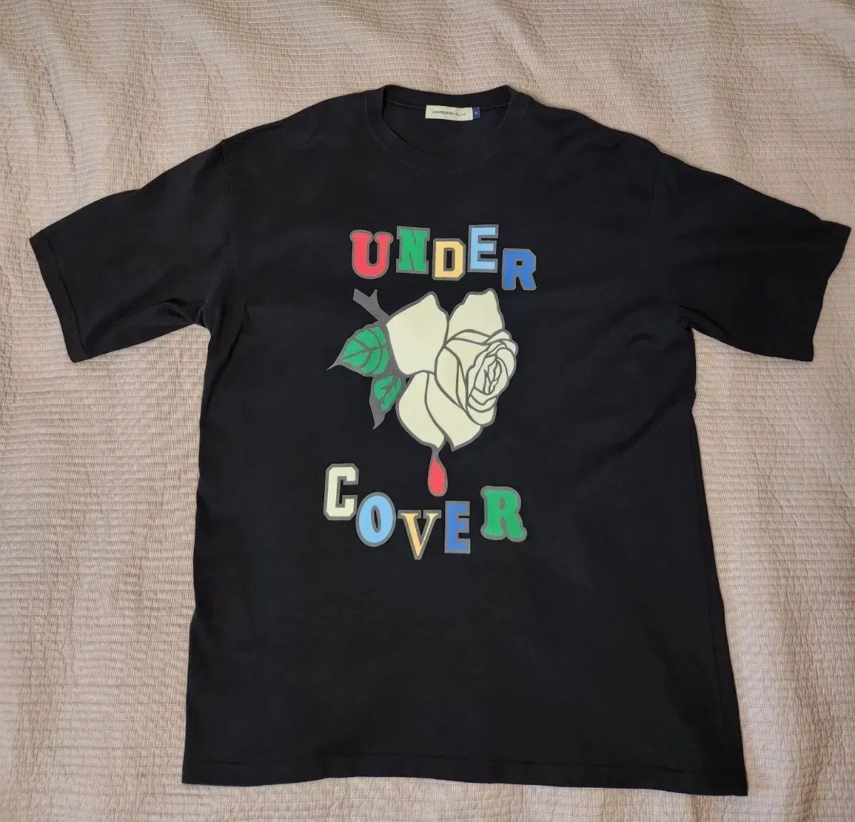 アンダーカバーUNDERCOVER/フラワー プリンティング Tシャツ/5
