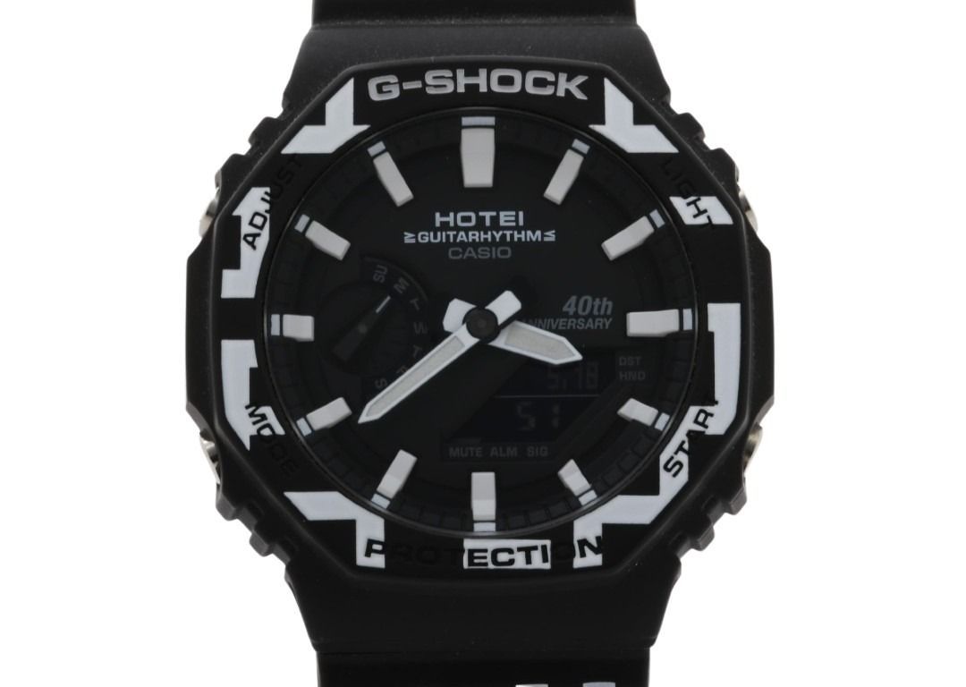 CASIO カシオ 腕時計 G-SHOCK 布袋寅泰コラボレーションモデル ANALOG-DIGITAL 2100 Series GA-2100HT-1AJR ブラック系 カーボンファイバー強化樹脂／樹脂 メンズ アナデジ 超美品 26,344円