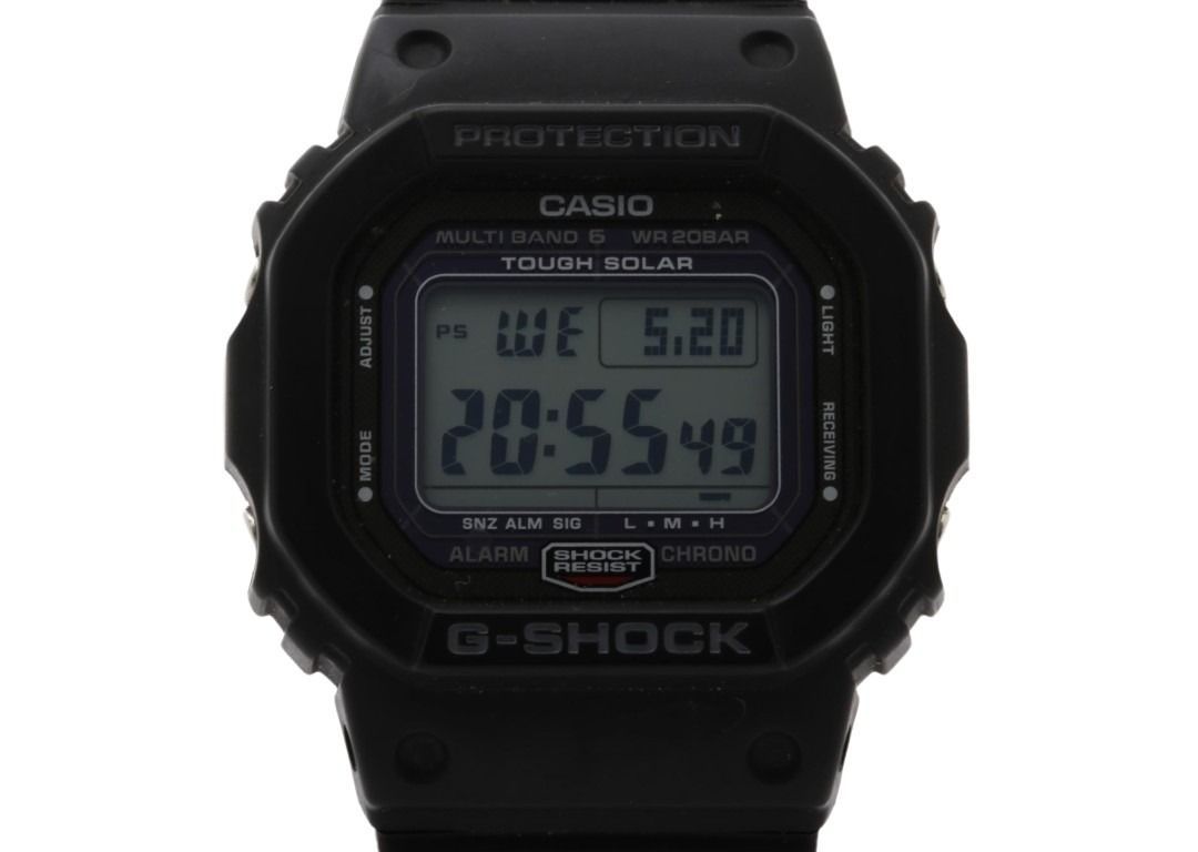 CASIO カシオ 腕時計 G-SHOCK DIGITAL 5000 SERIES GW-5000-1JF ブラック系 ステンレススチール/樹脂 メンズ デジタル 美品