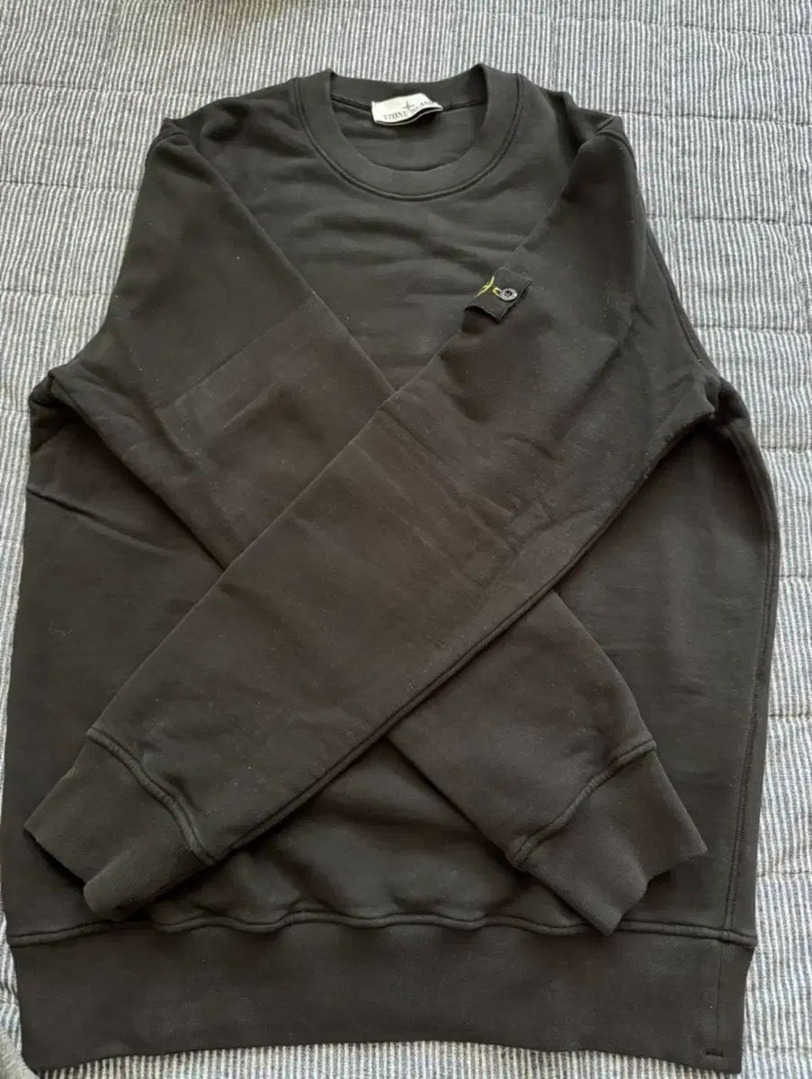 正規品 STONE ISLAND ストーンアイランド スウェット ブラック L