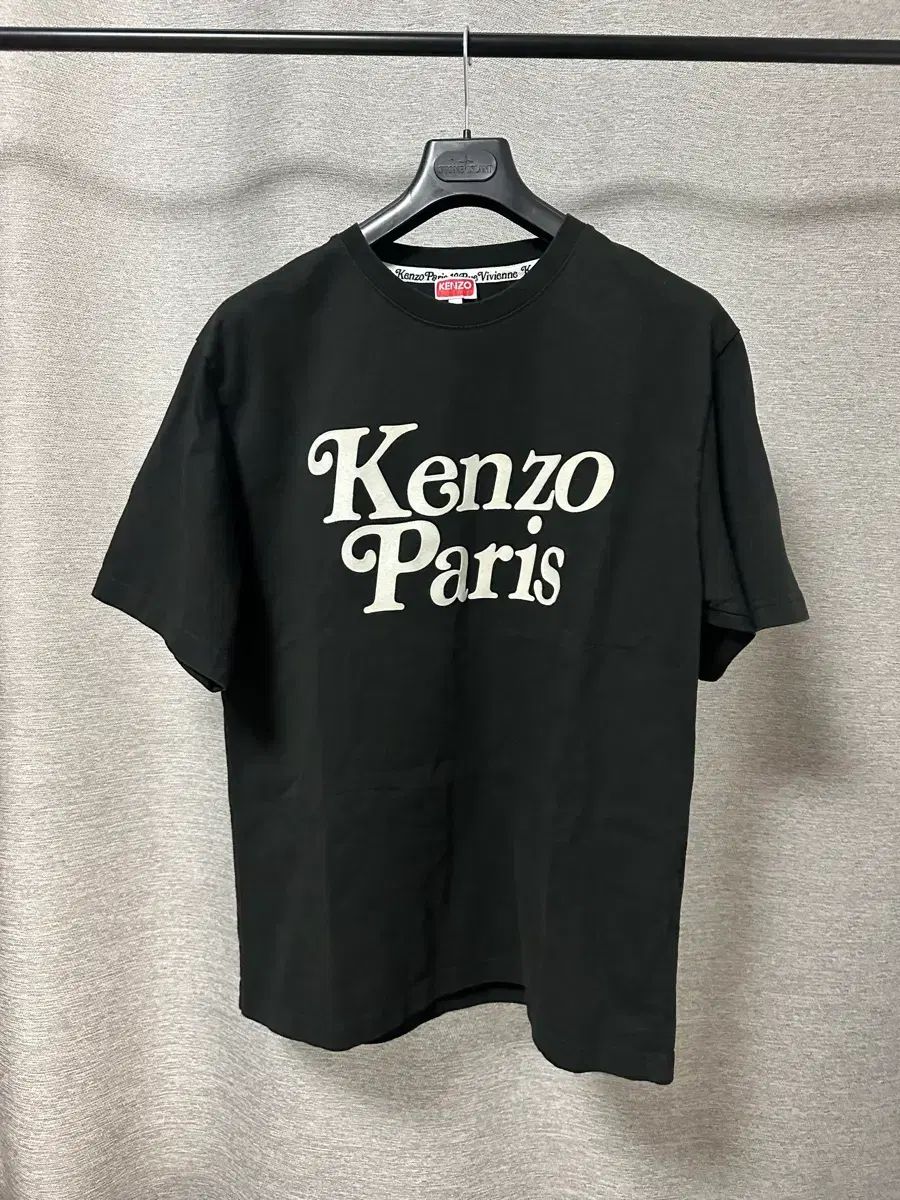 KENZO X VERDY レタリング 半袖 ブラック (L)