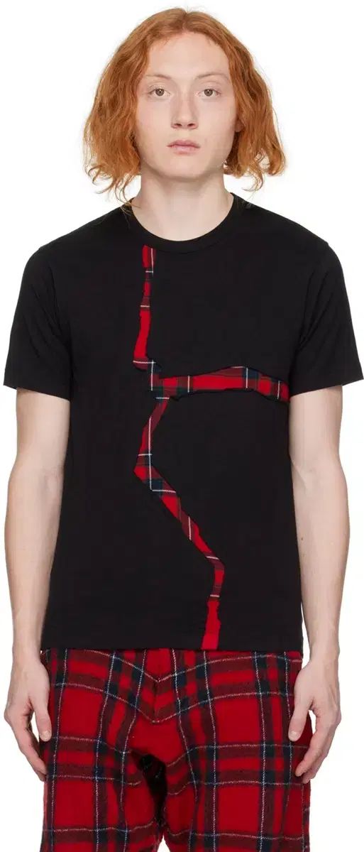コム・デ・ギャルソン クラック Tシャツ