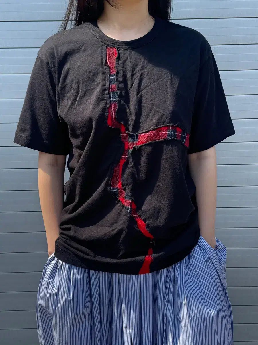 コム・デ・ギャルソン クラック Tシャツ