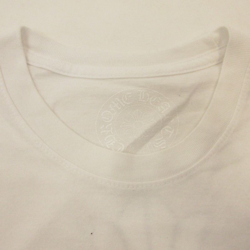 【姫路東店】 中古 CHROME HEARTS | クロムハーツ 半袖Ｔシャツ ブルー3セメタリークロス 国内正規品 ホワイト サイズ：XS 【108】