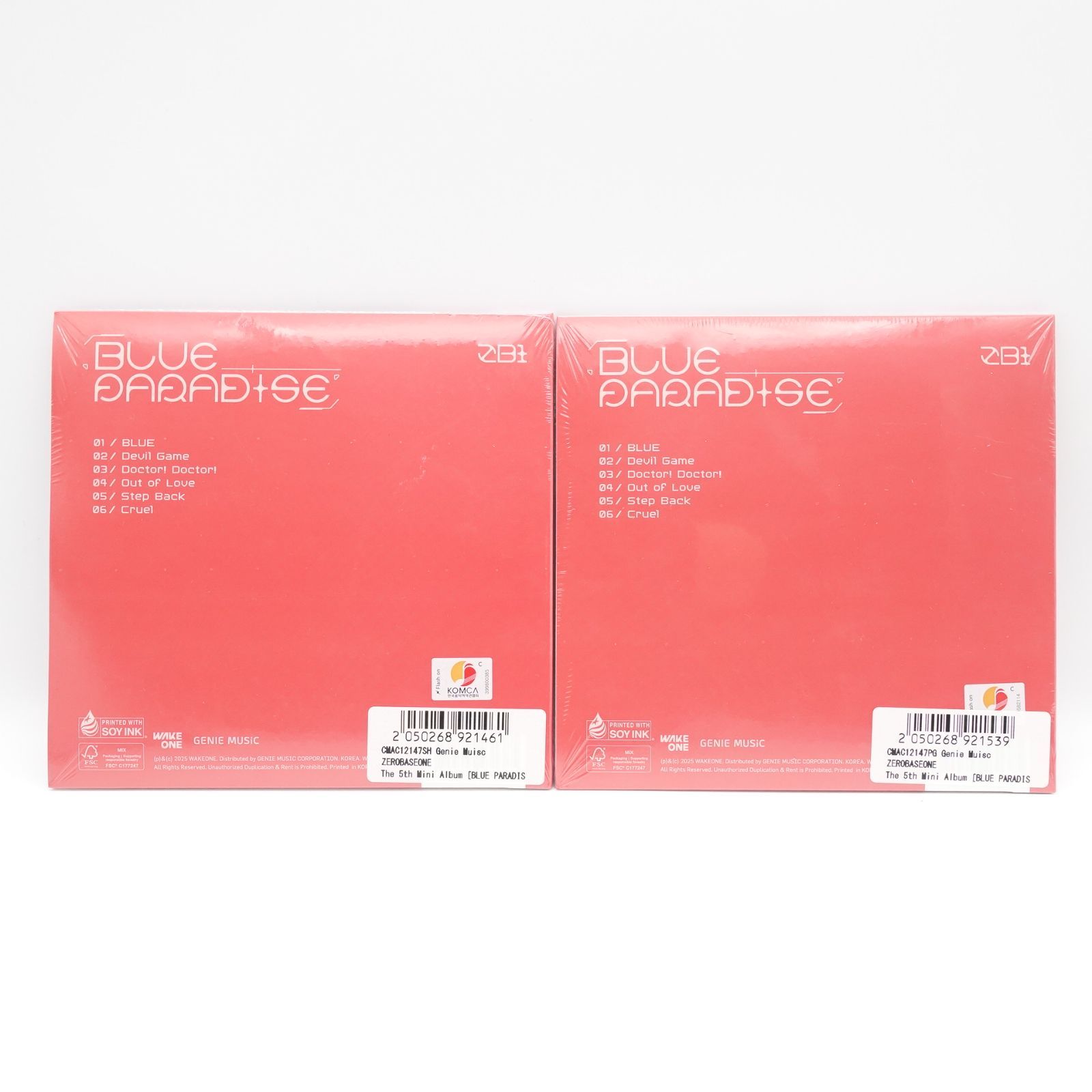 ZEROBASEONE ハンビン ゴヌク BLUE PARADISE Digipack Ver. 未開封