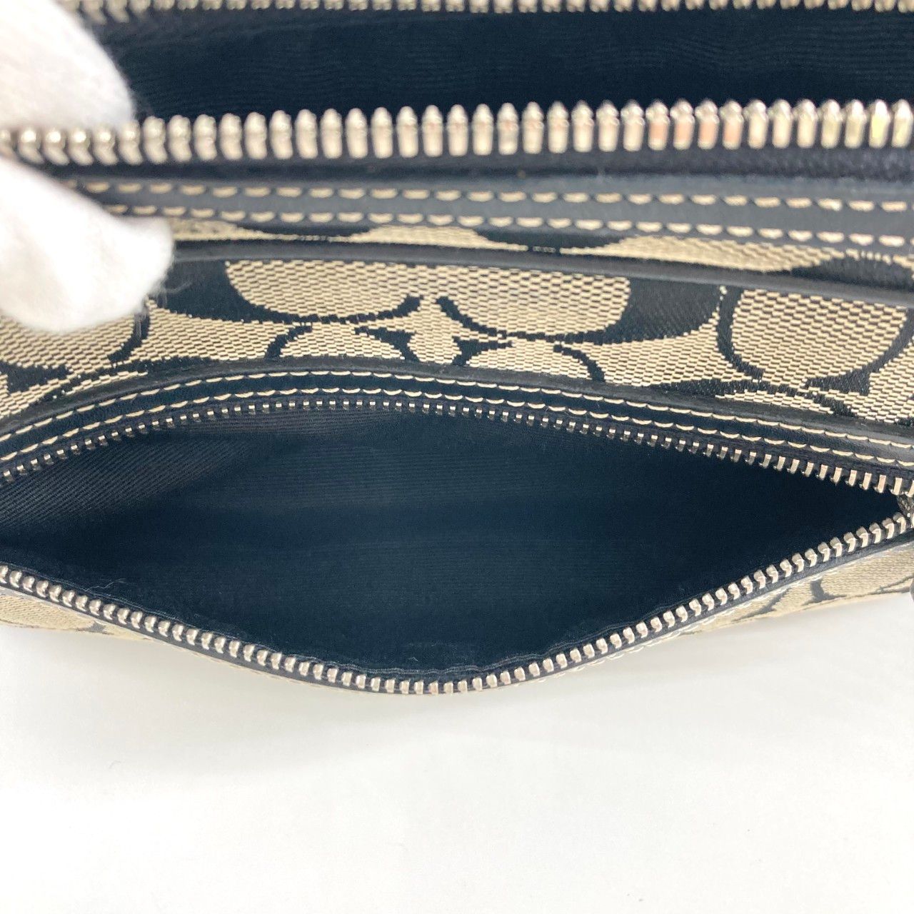 COACH（コーチ） シグネチャー 6616 ショルダーバッグ ベージュ - メルカリ