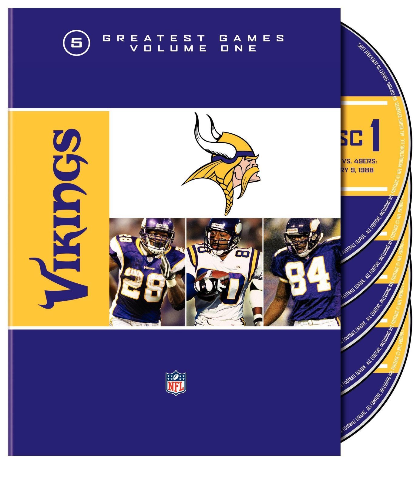 NFL Minnesota Vikings 5 Greatest Games [DVD] [Import]