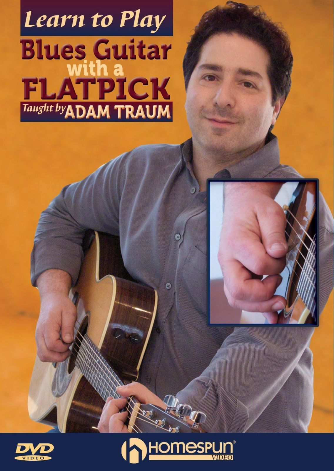 Learn to Play Blues Guitar With a Flatpick 1 [DVD]