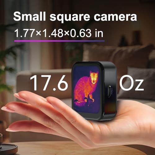 SugarX1 サーモカメラ 初心者向け超小型サーモグラフィーカメラ - 80×60の赤外線解像度、サーモグラフィー、住宅検査やサーマルイメージング科学の授業に最適なミニサーマルカメラ★m f85a101b SugarX1 サーモカメラ 初心者向け超小型サーモグラフィーカメラ - 80×60の赤外線解像度、サーモグラフィー、住宅検査やサーマルイメージング科学の授業に最適なミニサーマルカメラ★m f85a101b