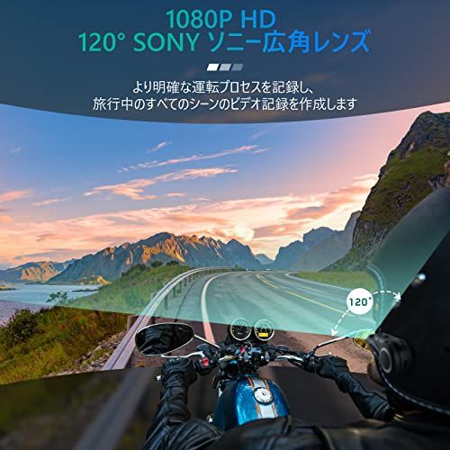 バイク インカム MAXTO M3 カメラ付き 360度角度調整 最大 6人同時通話 bluetooth 無線機いんかむ M3全てのブランドとペアリング可能 バイク用通信機器 FMラジオ付き防水 インターコム マルチデバイス接続 ドライブレコ cae86946