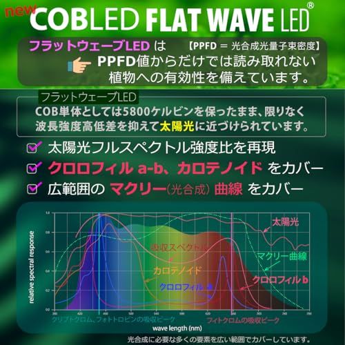 HaruDesign 植物育成ライト HASU38 spec9 6K ブラックスワールボディ 白色系(5800K)フラットウェーブLED搭載 広角反射板付き フルスペクトル フリッカーフリー 製品3年保証★m 55fd211c HaruDesign 植物育成ライト HASU38 spec9 6K ブラックスワールボディ 白色系(5800K)フラットウェーブLED搭載 広角反射板付き フルスペクトル フリッカーフリー 製品3年保証★m 55fd211c