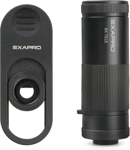 EXAPRO スマホ用交換レンズ クリップレンズ 望遠8倍 テレ8x 単焦点 単眼鏡兼用モデル クリップ式 EXP-CL820T ケンコー Kenko 888247★m 8586bd31