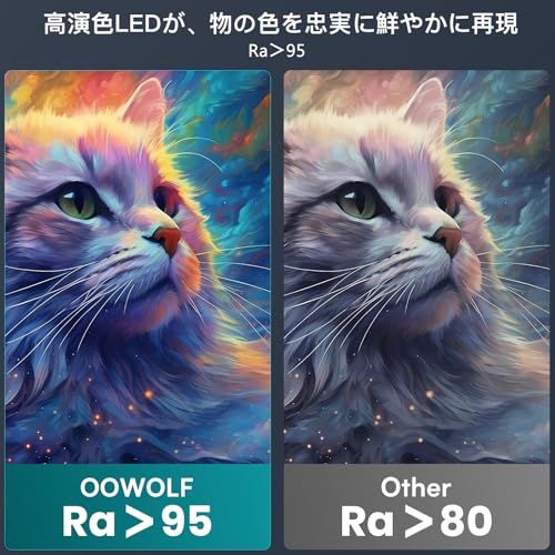 OOWOLF モニターライト バー 41cm PC 無線リモコン付き 3段階調色 無段階調光 背面ライト付き Ra95+ 高演色 目に優しい 記憶機能 タッチコントロール USB給電 モニタ掛け式 デスクライト 在宅・テレワーク/在宅勤務/p e4c47926