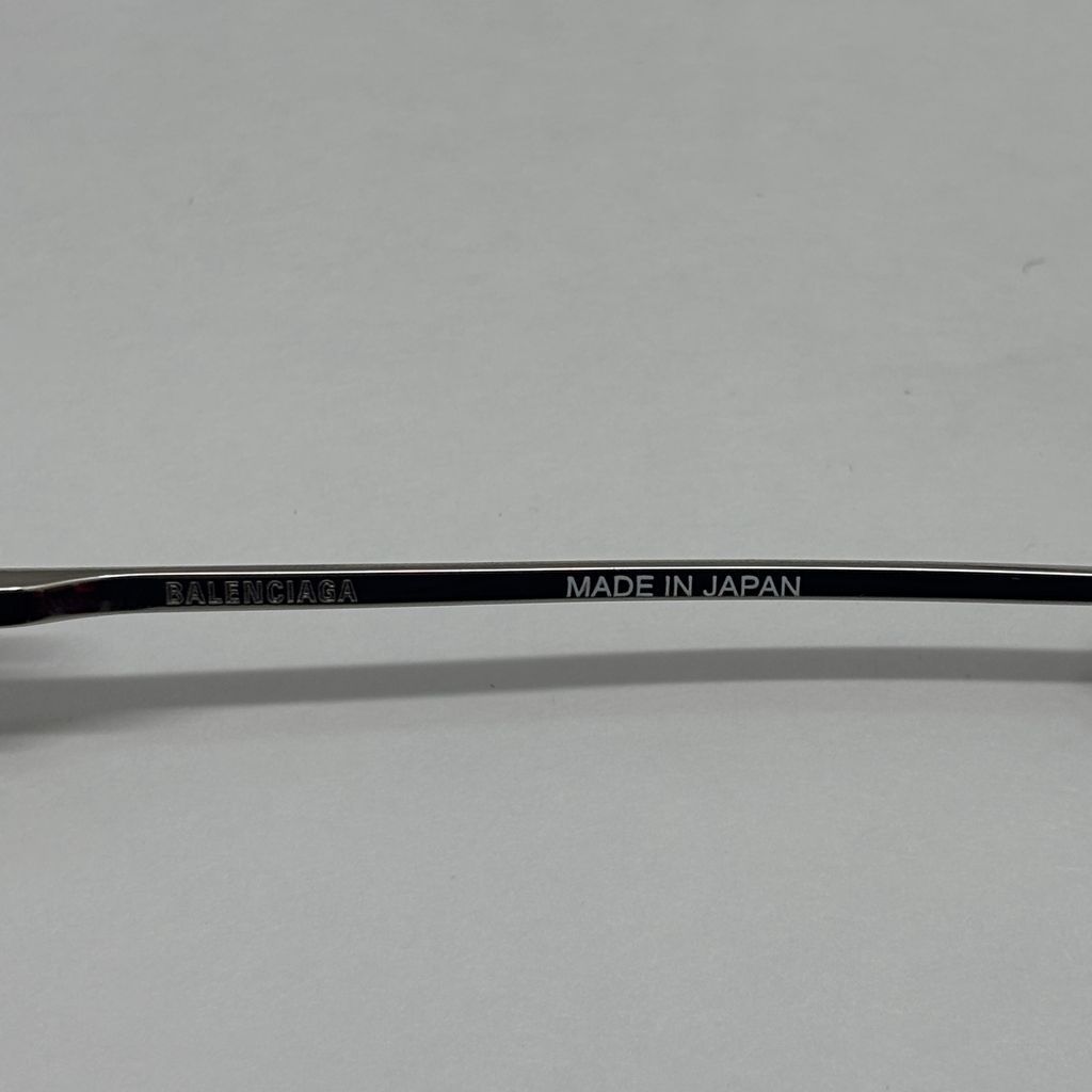 BALENCIAGA バレンシアガ 25AW LOGO SQUARE GLASSES メガネ BB0375OA シルバー size:58 16【中目黒B06】 BALENCIAGA バレンシアガ 25AW LOGO SQUARE GLASSES メガネ BB0375OA シルバー size:58 16【中目黒B06】