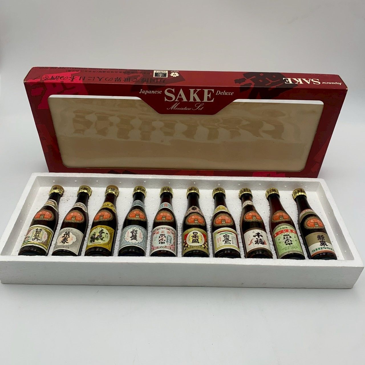 EXPO'70 大阪万博記念 Japanese SAKE Deluxe Miniature Set SA-6 ミニチュアボトル 10本セット①