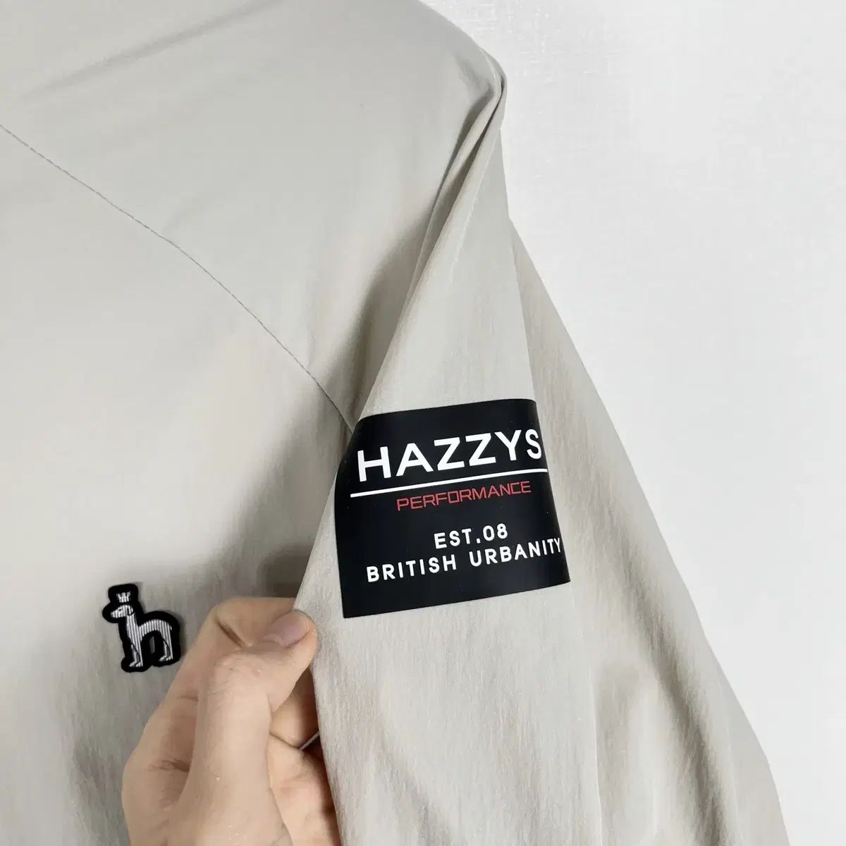 HAZZYS ヘジス 2024 薄い ストレッチ ジャケット アウター ウィンドブレーカー メンズ95 M ラデン ヴィンテージ