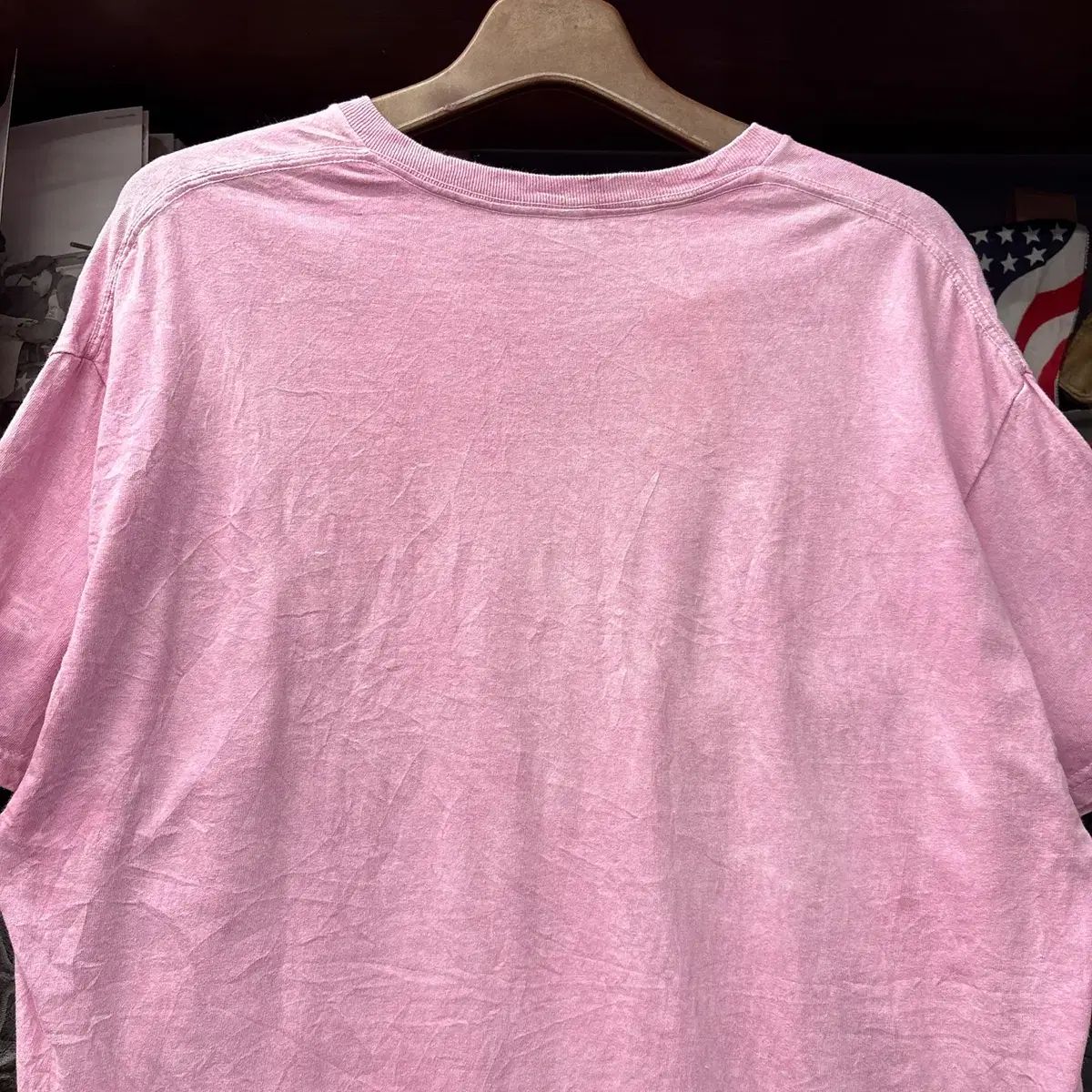 NIRVANA(ニルヴァーナ) オフィシャル マーチャンダイズ BIG スマイル ウォッシュド プリンティング Tシャツ N1524