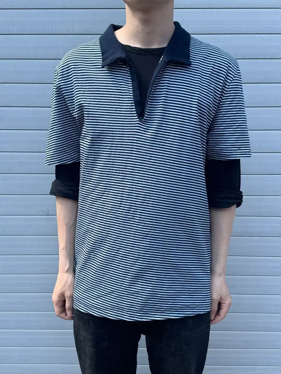 メゾンマルジェラ ストライプ Tシャツ メゾンマルジェラ ストライプ Tシャツ
