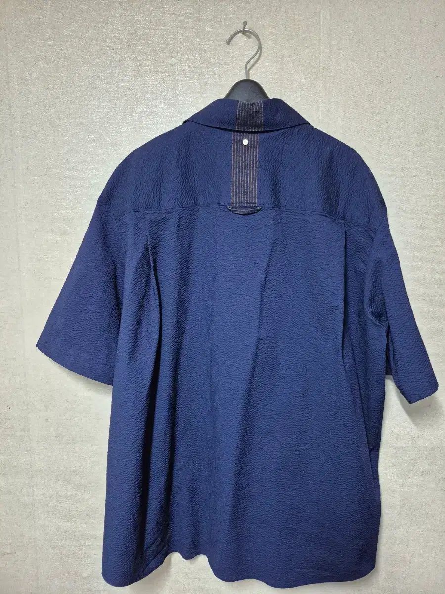 SYSTEM homme シアサッカー 半袖 シャツ SYSTEM homme シアサッカー 半袖 シャツ